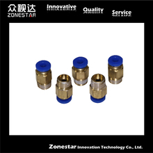 5PCS lot Air Pneumatic Connection 1 4 PC08 01 3D Printer Parts Accessories for Bowden Extruder