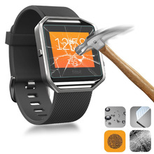 High Quality 9H Premium Explosion proof Tempered Glass for Fitbit Blaze Screen Protector Smart Watch Protective