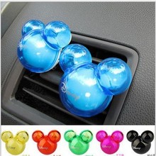 2pcs Hotsale Auto Supplies Incense Ball Mickey Outlet Car Perfumes Seat Styling Air Freshener Magic Fragrance