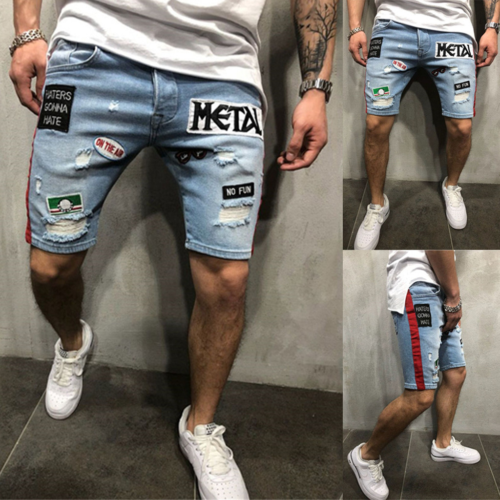 Bermuda Masculina Summer Shorts Men Short Jeans Hommes Jean Shorts Skate Board Harem Fashion Jean 19 Pantalones Cortos Hombre Casual Shorts Aliexpress