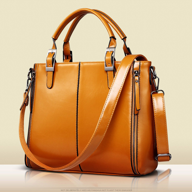 High Quality Leather Women Handbags New Arrival Briefcase Designer Messenger Bag Crossbody ...