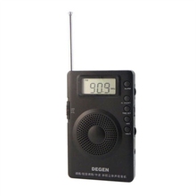 New DE215 FM FML MW Radio Receiver Mini Handle Portable Three Bands
