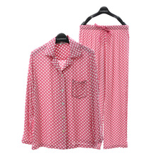 Song Riel autumn 2015 sweet dot cardigan long sleeved tracksuit suit Ms pajamas quiet wan heart