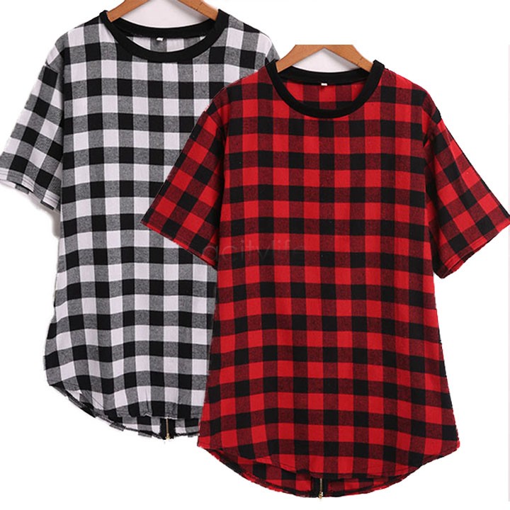 red flannel t shirt