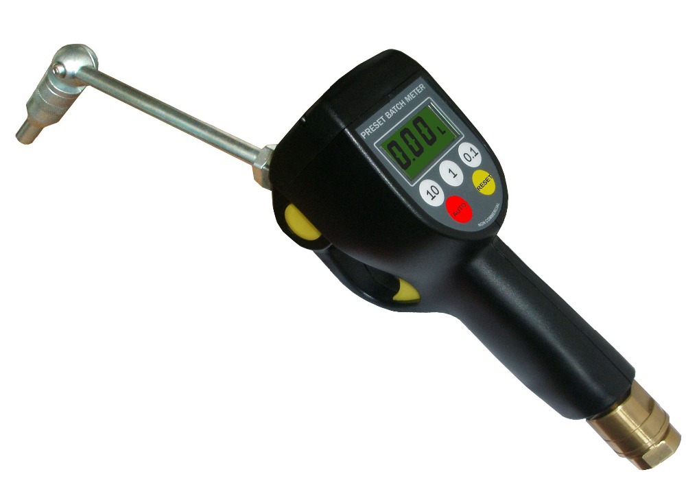 Pre set digital oil flow meter gunin Grease Guns from Automobiles