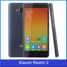 Original Xiaomi Redmi 2 MSM8916 Quad Core 4.7 Inch 4G LTE WCDMA Hongmi 2 Android 4.4 ROM 8GB Smartphone Red Rice 2 Support OTG
