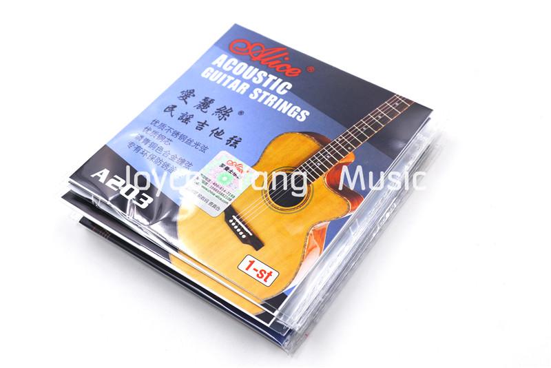 single acoustic guitar strings