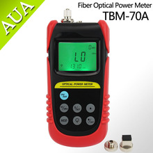 La gama alta de TBM-70A medidor de potencia óptica instrumento de medición para fibra óptica del probador multímetro – 70 dBm 6 dBm