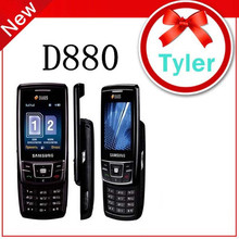 Original Samsung D880 Dual Sim Black 3M Camera Mobile Phone unlocked phone, Free shipping