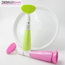 Sonic Face acne Brush Pore Cleaner Electric Pobling Ultrasonic scrub power perfect cleansing facial blackhead remover silicone