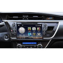 8″ Car Radio 2 Din Car DVD Player GPS Navigation in Dash Car PC Stereo Head Unit for Toyota Corolla 2014 Car Audio Player