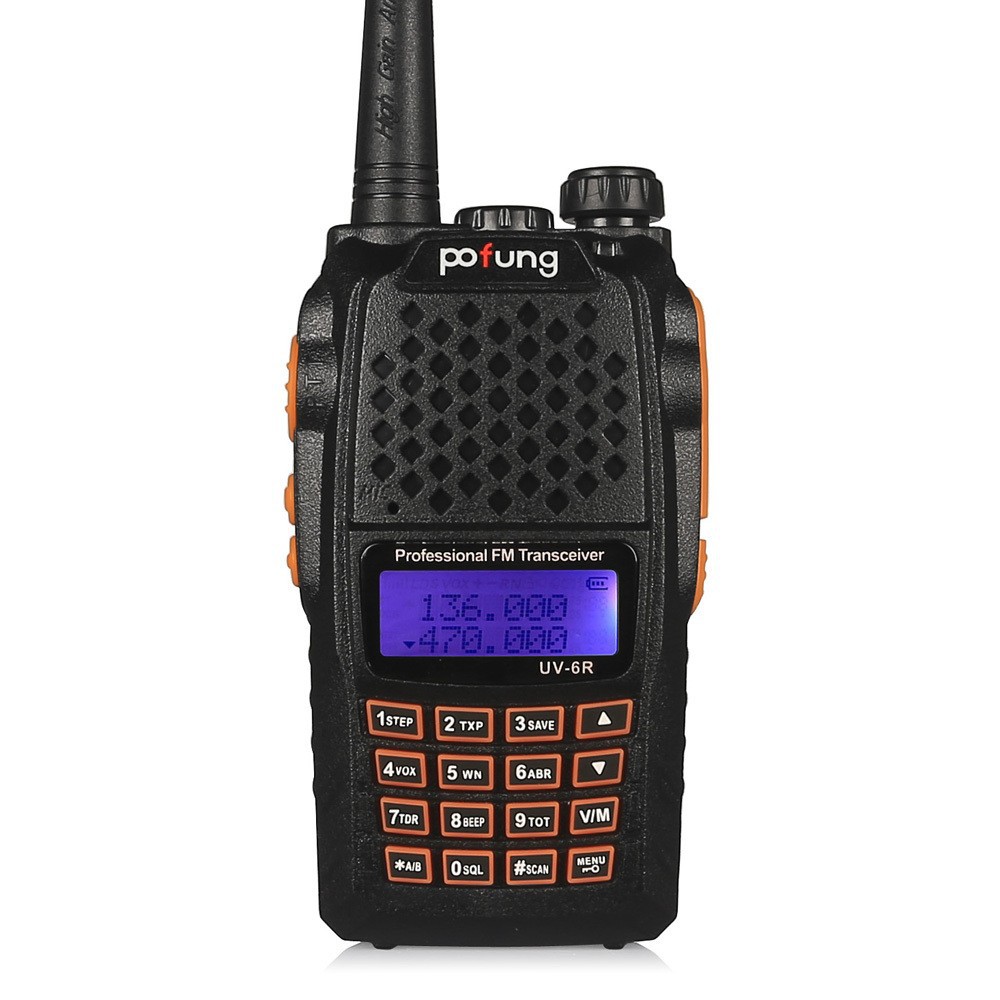 BaoFeng-UV-6R-Two-Way-Radio-Dual-Band-UHF-VHF-Ham-136-174-400-520MHz-Earphone