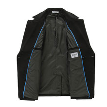 new blazer men coat casaco masculino men suit pea fashion busniess casual winter warm coat jacket