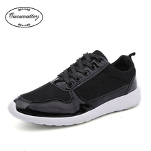 2016 New Fashion Women Casual Shoes Lace Up Woman Flats Bright Colors Mesh Breathable Dancing Shoes Size 36-41