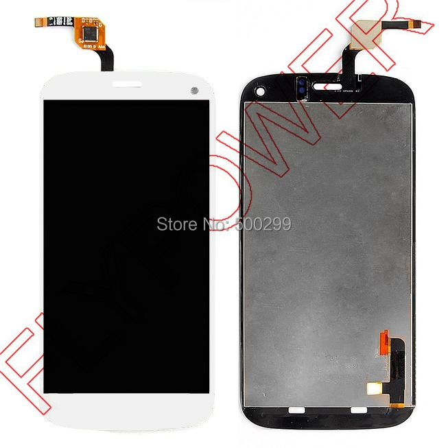 Фотография For Explay Dream LCD Display Screen with Touch Screen Digitizer Assembly with Capacitive Multitouch screen free shipping; White