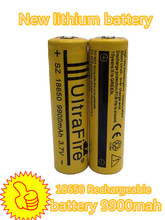 2X Pcs 18650 battery 3.7V 8800mAh Li-ion Rechargeable Battery for Flashlight Hot New 18650 3.7v