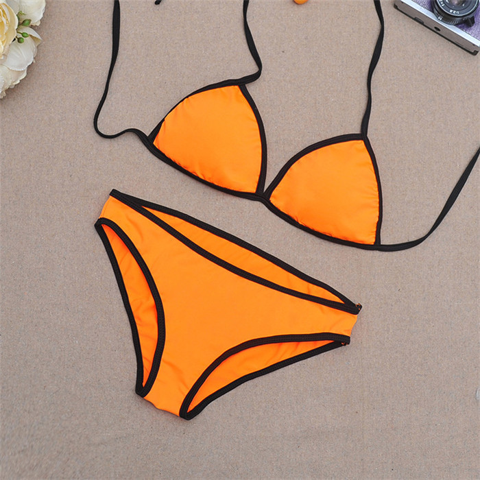 2015 купальный костюм женщины треугольник комплект бикини бразильский росту купальники бикини купальники
