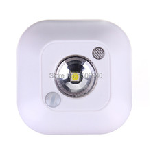 High Quality Mini Wireless Infrared Motion Sensor Ceiling Night Light Battery Powered Porch Lamp