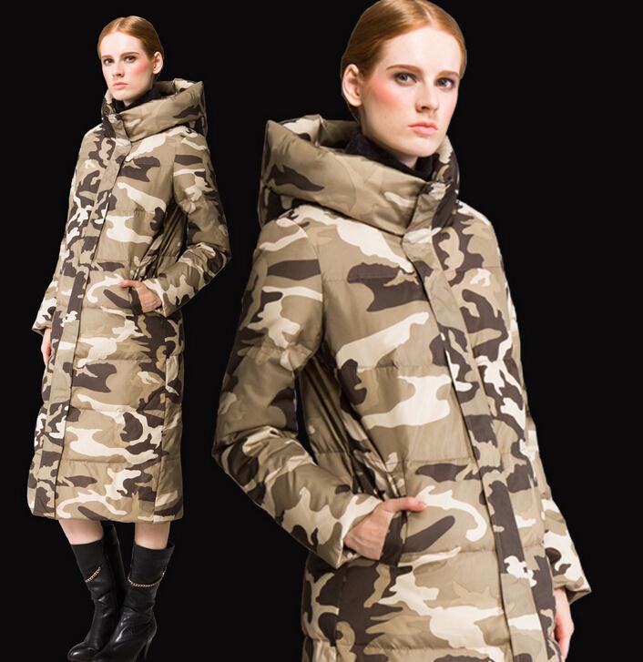 Winter Jacket Women 2015 Winter Coat Women Plus Size Long Parka camo Hooded Down Coats Women Wadded Jackets h669