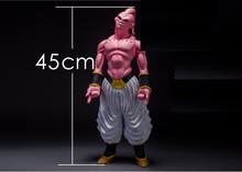 Anime Dragon Ball Z Majin Buu Super Big PVC Action Figure Collectible Model Toy 45CM Free Shipping ADB070