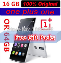Original Oneplus one plus one 4G LTE Cell Phones 5.5″ Quad Core FHD 1920×1080 3G+16G/64G ROM Android 4.4 NFC Smartphone+6GIFTS