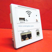 Free shipping 86 panel 3g wireless AP router PoE/220v WIFI access point repeater