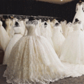 Cathedral Train Wedding Ball Gown Long Sleeve Elegant Ivory Lace Affordable Wedding Dresses Vestido De Noiva