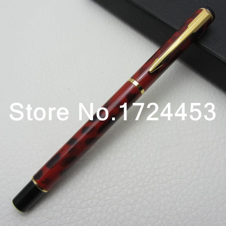 BAOER Red Leopard Fountain Pen Brand New with gift Box B1025