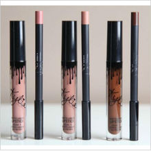 2016 NEW Presell Presell kylie Jenner Lip Kit Lip Gloss Matte Liquid Lipsticks Sets with Matte Lipgloss & Lipliner