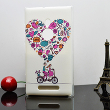 High Quality PC Painted Cartoon UV Print Hard Housing Cover Case For Nokia 925 Case For