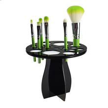 Acrylic Makeup Eyeshadow Power Drying Brush Rack Organizer Holder Makeup Brushes Stand Storage