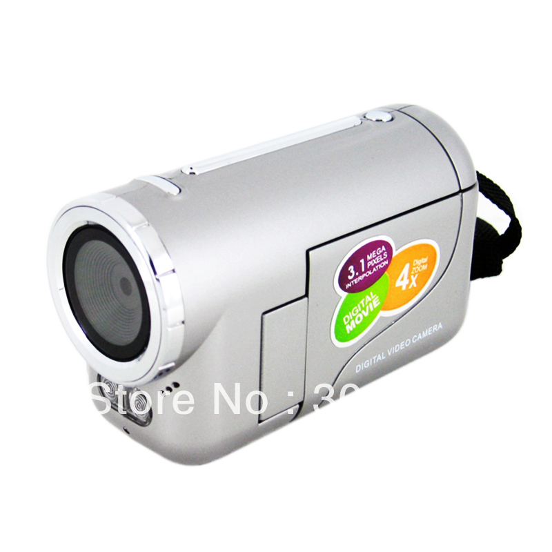 Free shipping Consumer Electronics DV 136 Mini 3 1MP 4x Digital Zoom Mini Video Camera Camcorder