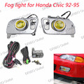 Fog Light Bumper Lamp 2 3D EG D15 D16 1 5 1 6 For Honda Civic