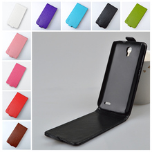 Поп-воздушными 2 флип кожаный чехол для Alcatel One Touch Pop 2 5042 5042x 5042d M5 4.5 дюймов вертикальные телефон сумка J и R бренд 9 цветов
