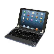 Aluminum Wireless Bluetooth Keyboard For iPad mini teclado para tablet clavier bluetooth wireless keyboard case for
