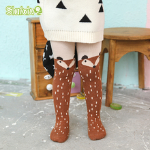 Cute Fox Girls Tights Pantyhose Boys Girls Stocking Children’s Tights Toddler Kids Stocking Infant Clothing For 0-3Y