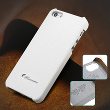 for iphone 4 Real Cowhide Genuine Leather Case for Apple iPhone4 4S Lychee Phone Accessories Vintage