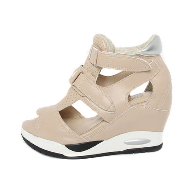 wedge sandals comfort casual shoes Increased within high heel sandal ...