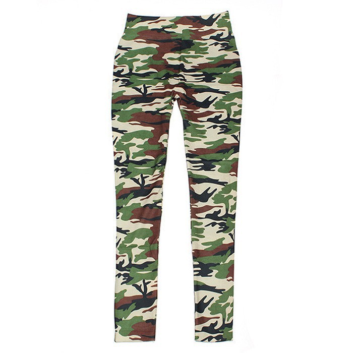 Ivory-Fashion-Women-Sexy-Camouflage-Trouser-Army-Stretch-Leggings-Graffiti-Style-2-Colors-For-Choose