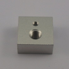 3d printer accessory Heater Block for Reprap DIY Hot End Mendel Prusa Makerbot aluminum oxidation treatment top quality
