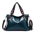 Patent Pu Leather Handbags For Women Shell Blue Shoulder Bags Red