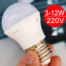 2014 New arrival LED bulb lamp 3W 5W 7W 9W 12W E27 LED light lighting high brighness 220V 230V warm white/white D3-D12