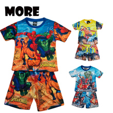 36 set lot Cartoon suits Short sleeve Printed pajamas sets