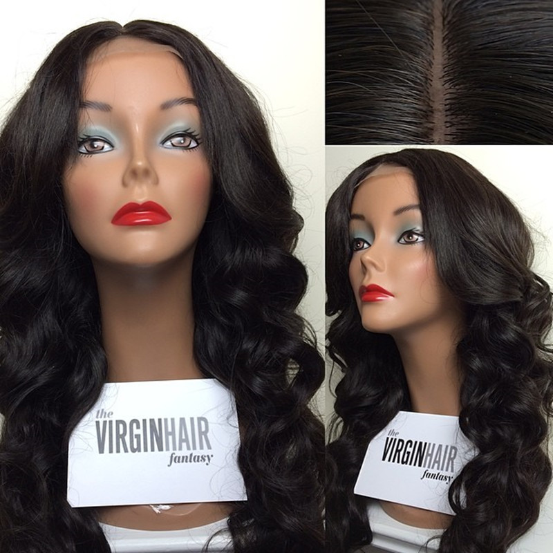 Best Brazilian Virgin Human Hair Wig Lace Front Wig Lace Wigs Glueless Full Lace Human Hair Wigs With Baby Hair Bleached Knots