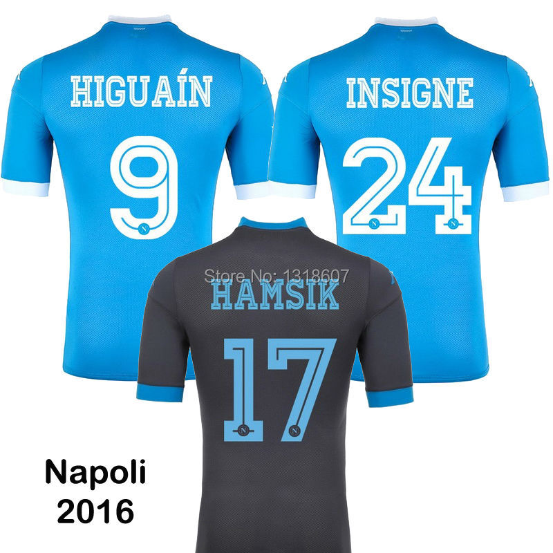 2016   15 16 napule maglia  .  .  15/16    camiseta   insigne hamsik gabbiadini