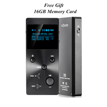XDUOO X3 Original Professional Lossless music MP3 HIFI Music Player With HD OLED Screen Support APE FLAC ALAC WAV WMA OGG MP3
