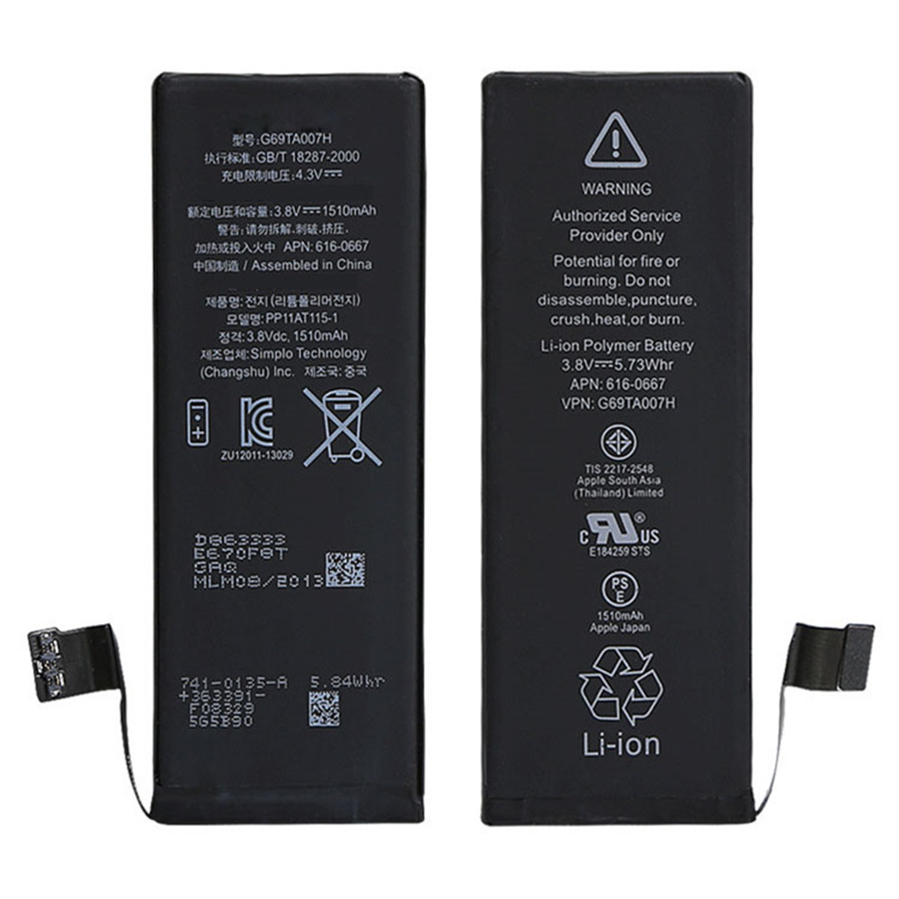 100%    iPhone 5C      OEM Bateria Batteriej +   