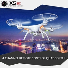 RC Quadcopter Drone X5SC-1 With Camera 2.0MP HD Aerial Four Axis Black White Red Aircraft RC Helicopter Photography And Video