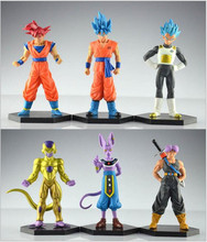 1Set Hot Toys Dragon Ball Pop Anime pokemon kids Toys Cosplay Deadpool Figurine PVC kit movie model Anime figure & Gifts