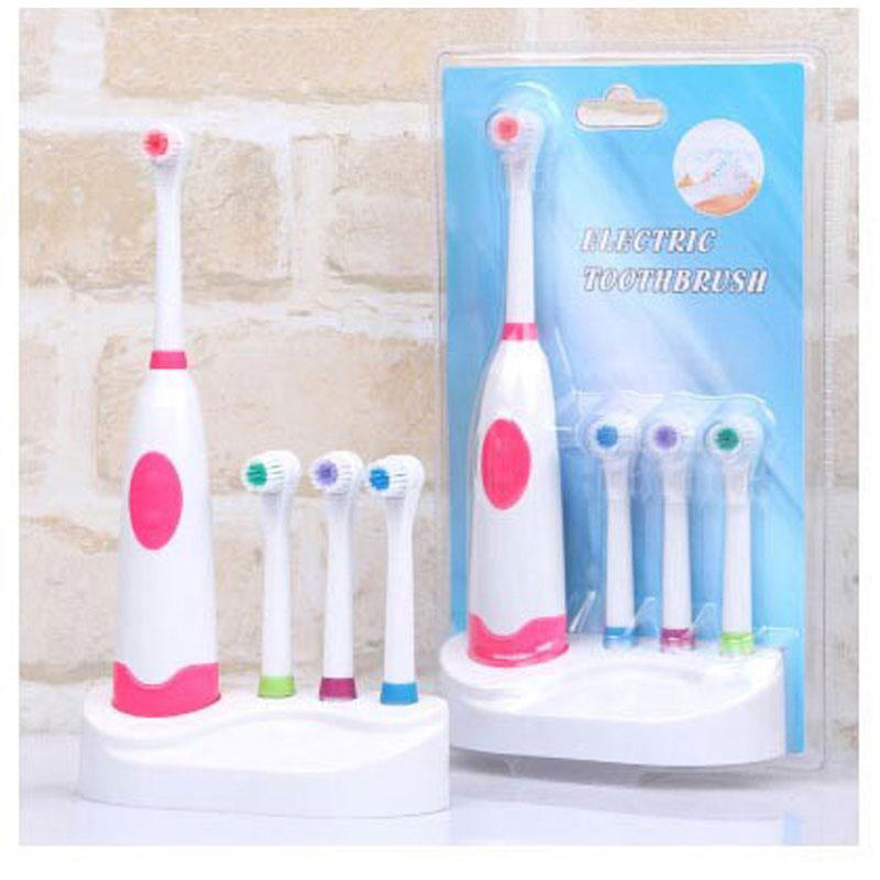 Battery Electric Toothbrush Ultrasonic Sonic Rotary Electric Toothbrush No Rechargeable Tooth Brush Electric